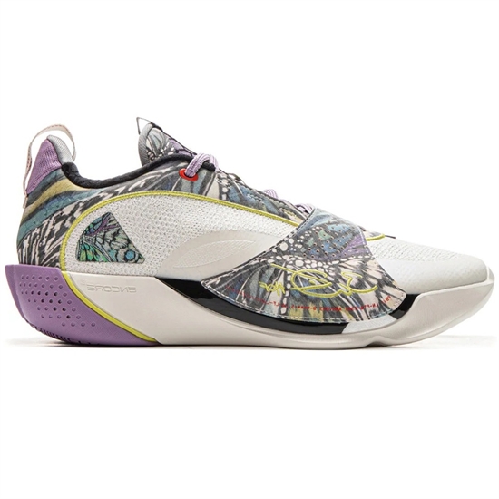 Li-Ning WAY OF WADE ALL CITY 13 ENCORE Кроссовки баскетбольные Бежевый/Фиолетовый - фото 322268