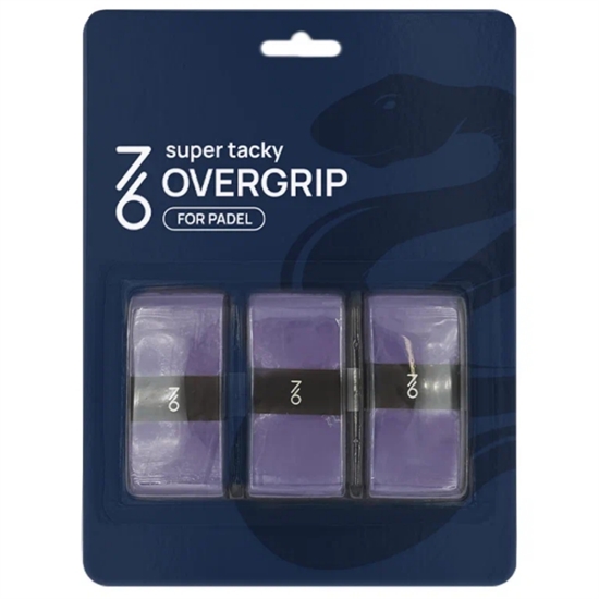 7/6 PADEL SUPER TACKY PURPLE Овергрип для падел-ракеток Фиолетовый - фото 322426