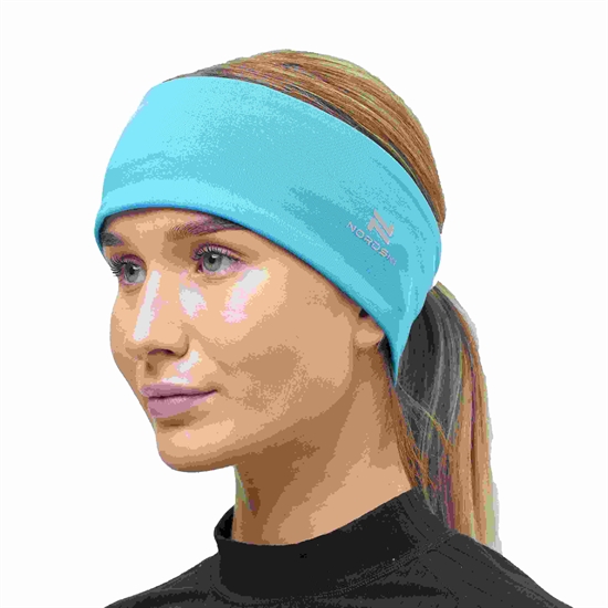Nordski WARM OCEAN Повязка на голову утепленная Голубой - фото 322511