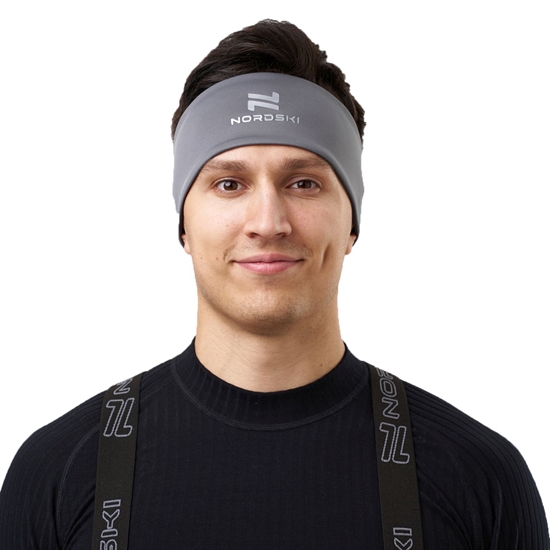 Nordski CORE GREY Повязка на голову Серый - фото 322600