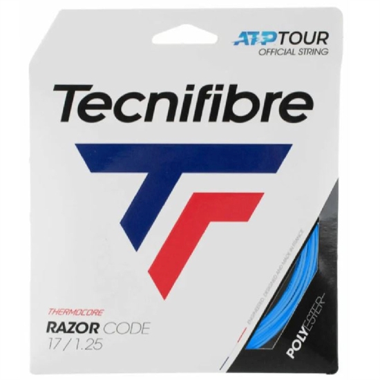 Tecnifibre RAZOR CODE 1,25 BLUE Теннисная струна 12м - фото 322809