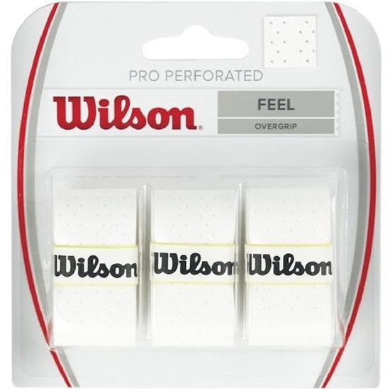 Wilson PRO OVERGRIP PERFORATED Овергрип (3 шт) Белый - фото 322876