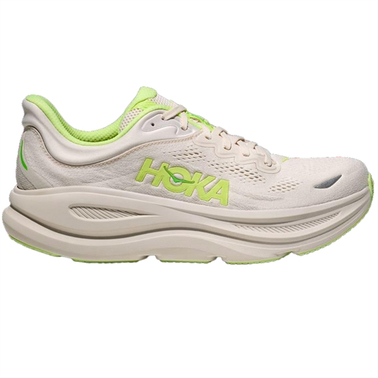 Hoka BONDI 9 Кроссовки беговые Бежевый/Салатовый - фото 323056