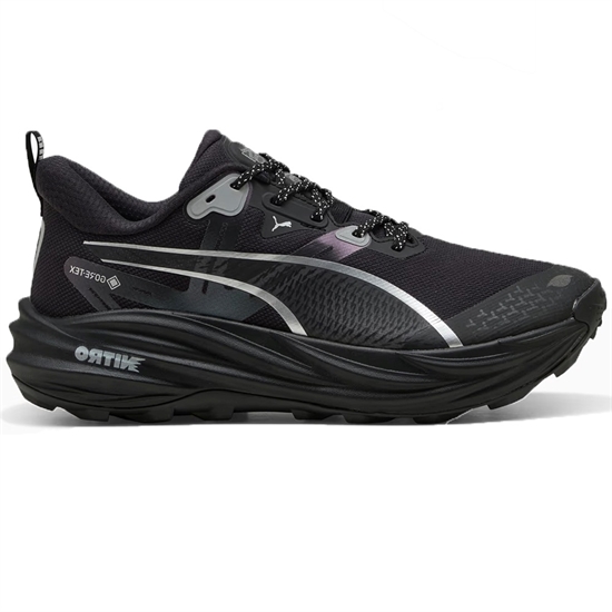 Puma VOYAGE NITRO 4 GTX Кроссовки беговые Черный/Салатовый - фото 323351