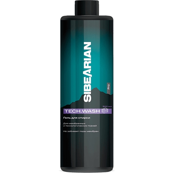 Sibearian PRO TECH.WASH Гель для стирки мембранной одежды 500 мл - фото 324638
