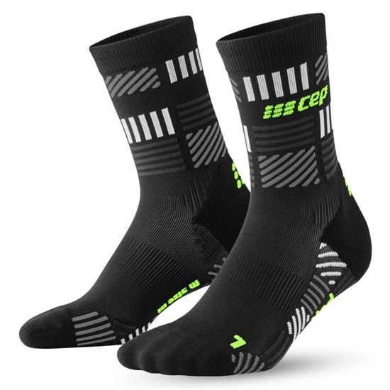 CEP RUN LIMITED EDITION COMPRESSION MID CUT SOCKS (W) Компрессионные носки женские Черный - фото 325058