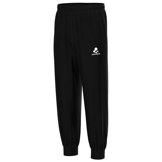 +Adrenalina 3312 EDDY Брюки тренировочные унисекс Черный/Белый - фото 325360