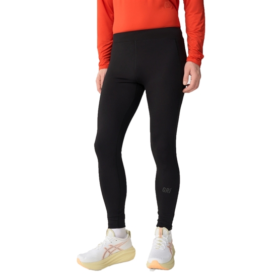 GRI SS26-53M ВЕСНА Лосины беговые Черный - фото 326487