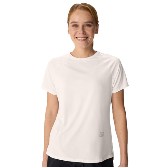 Gri SS26-64W ВЕСНА (W) Футболка беговая женская Белый - фото 326493