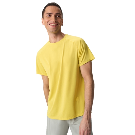 Gri SS26-49M ВЕСНА Футболка беговая Желтый - фото 326499