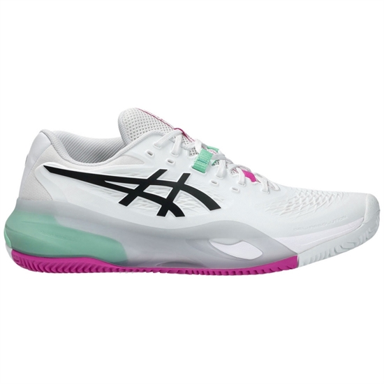 Asics GEL-RESOLUTION X CLAY Кроссовки теннисные Белый/Черный - фото 327678