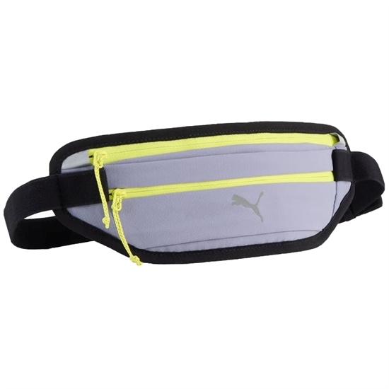 Puma EVERYDAY RUNNING WAIST BAG Сумка на пояс Серый/Черный - фото 328045
