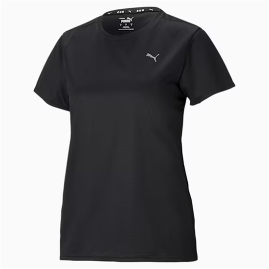 Puma FAVOURITE SS RUNNING TEE (W) Футболка беговая женская Черный - фото 328093