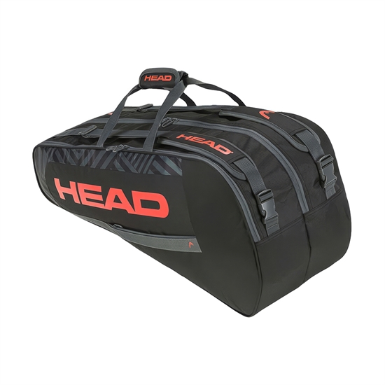 Head BASE RACQUET BAG M Сумка для ракеток Черный/Оранжевый - фото 328323