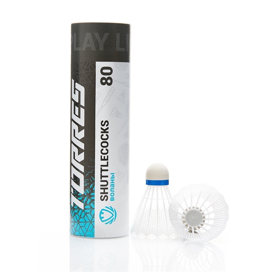 Torres 80 (BD23107) Воланы для бадминтона (6 шт) - фото 328604