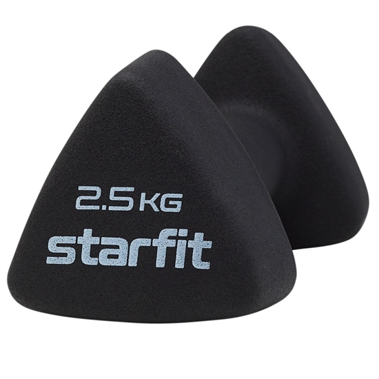 Starfit DB-205 2,5 КГ Гантель неопреновая - фото 329244