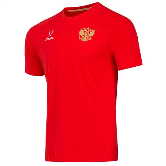 Jögel NATIONAL COTTON TEE Футболка игровая футбольная Красный - фото 329851