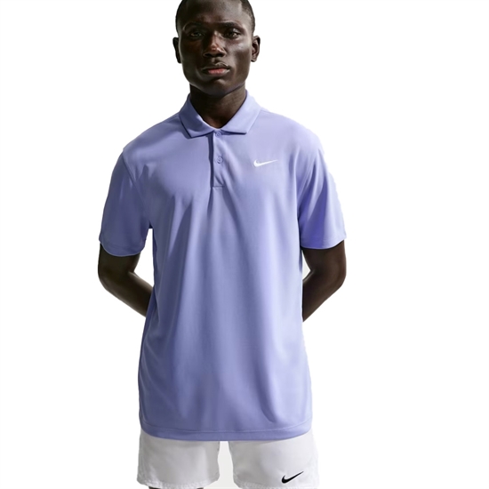 Nike COURT DRI-FIT Поло теннисное Фиолетовый - фото 329913