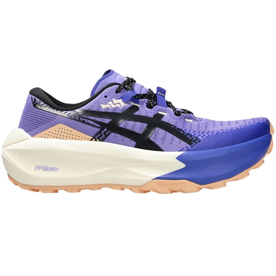 Asics TRABUCO MAX 5 (W) Кроссовки беговые женские Фиолетовый/Бежевый - фото 330027