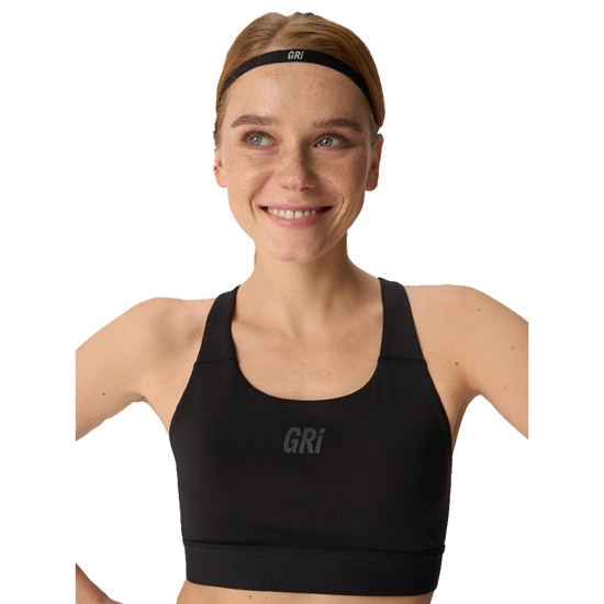 Gri SS26-67W-BK ЛЕТО (W) Топ беговой женская Черный - фото 330352