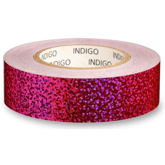 Indigo CRYSTAL IN139 Обмотка для гимнастического обруча 20мм*14м Розовый - фото 330912