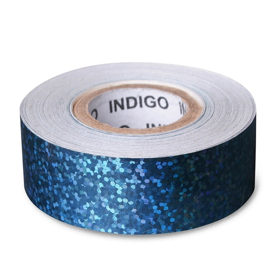 Indigo CRYSTAL IN139 Обмотка для гимнастического обруча 20мм*14м Синий - фото 330914