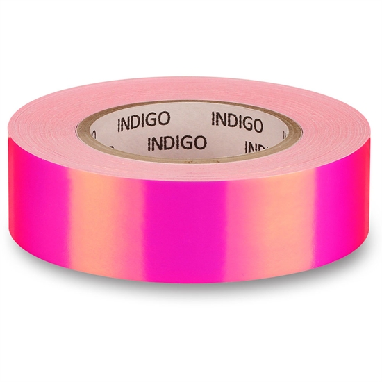 Indigo RAINBOW IN151 Обмотка для гимнастического обруча 20мм*14м Розовый/Фиолетовая - фото 330973