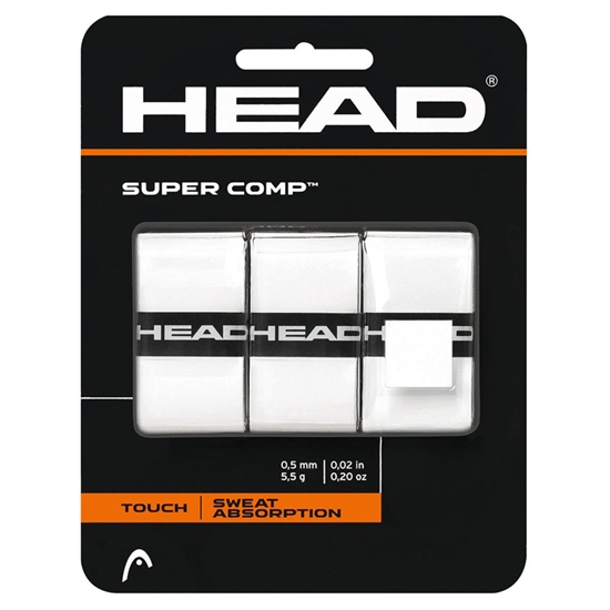 Head SUPER COMP Овергрип Белый - фото 333772