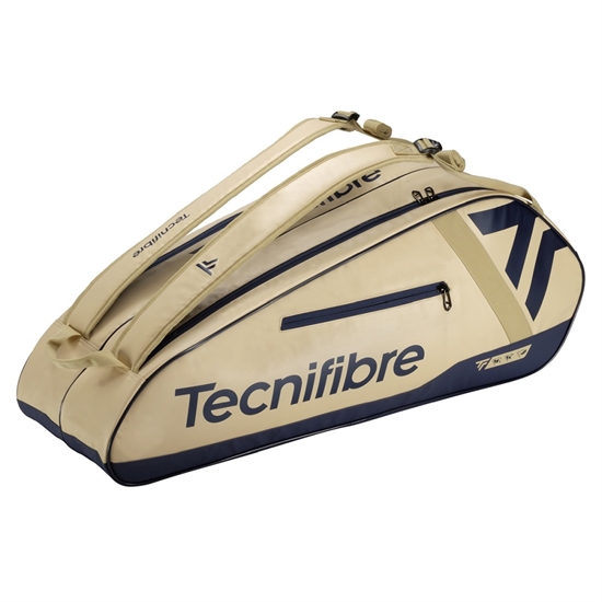 Tecnifibre TOUR ENDURANCE 6R Сумка для ракеток Песочный/Темно-синий - фото 333799