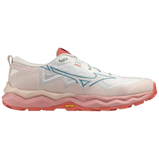Mizuno WAVE DAICHI 9 (W) Кроссовки беговые женские Розовый/Голубой - фото 333939
