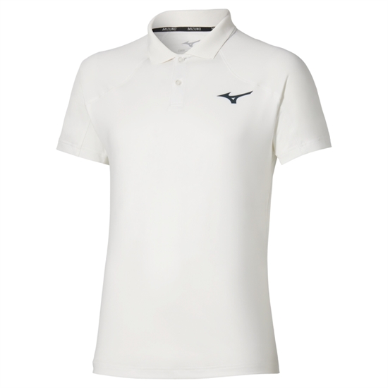 Mizuno STRAGAZER SHORT SLEEVE POLO Поло теннисное Белый - фото 334022