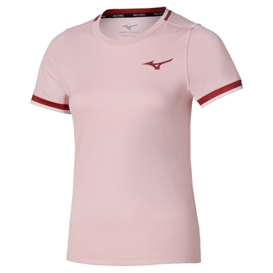 Mizuno STRAGAZER TANK TOP (W) Майка теннисная женская Розовый - фото 334045