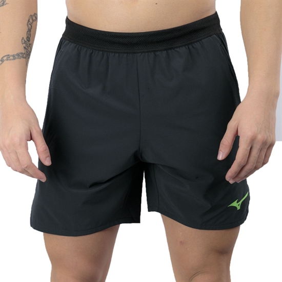 Mizuno STRAGAZER 7IN SHORT Шорты теннисные Черный - фото 334065