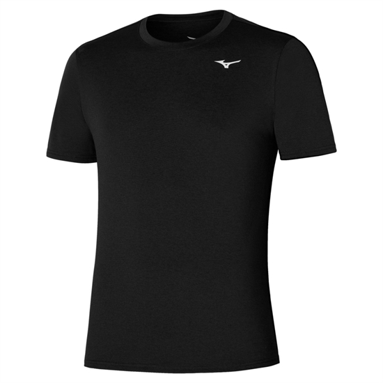 Mizuno IMPULSE CORE TEE Футболка беговая Темно-серый - фото 334105