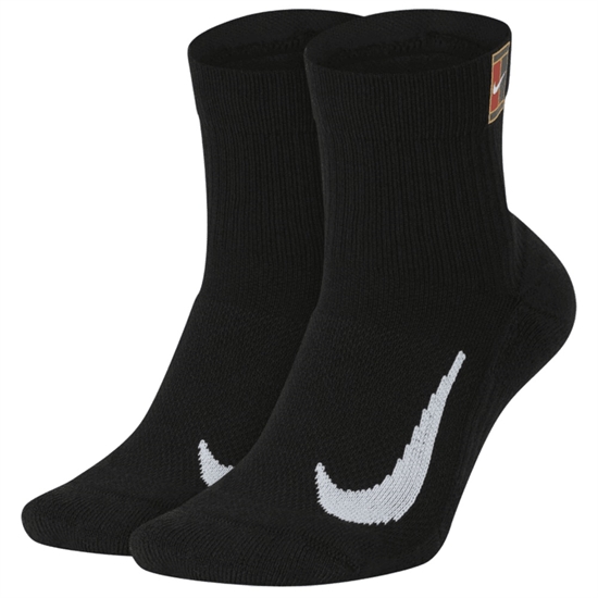 Nike COURT MULTIPLIER MAX Носки теннисные (2 пары) Черный/Белый - фото 334466