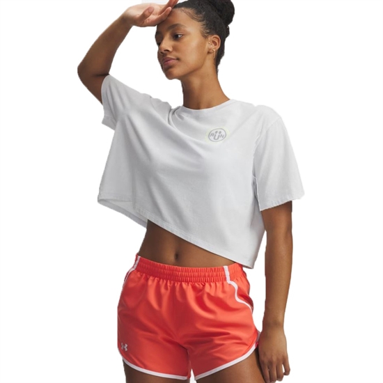Under Armour REALITY CAN WAIT (W) Футболка беговая женский Белый - фото 334547