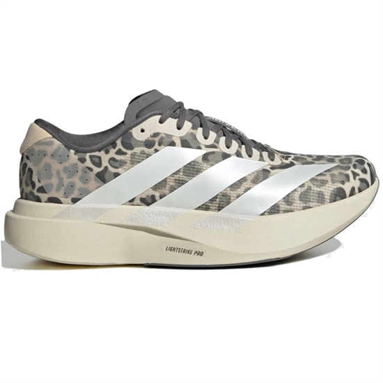 Adidas ADIZERO EVO SL (W) Кроссовки беговые женские Серый/Бежевый - фото 334657