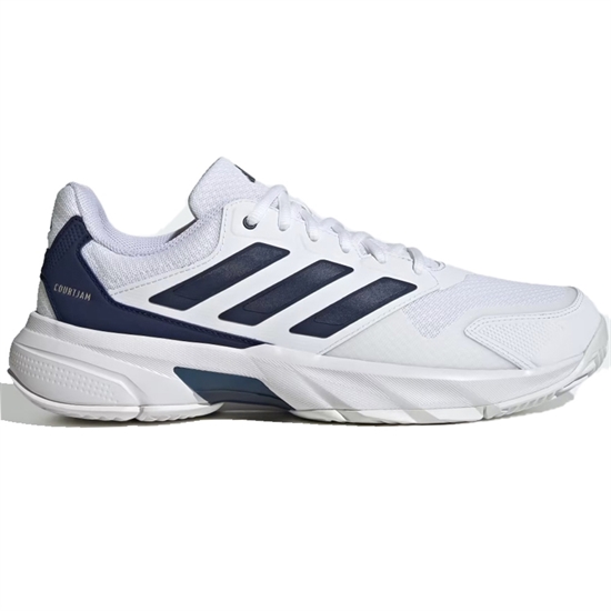 Adidas COURTJAM CONTROL 3 Кроссовки теннисные Белый/Темно-синий - фото 334715