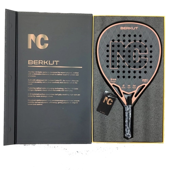 Tennis Technology MC BERKUT Ракетка для падела Черный/Бронзовый - фото 335414