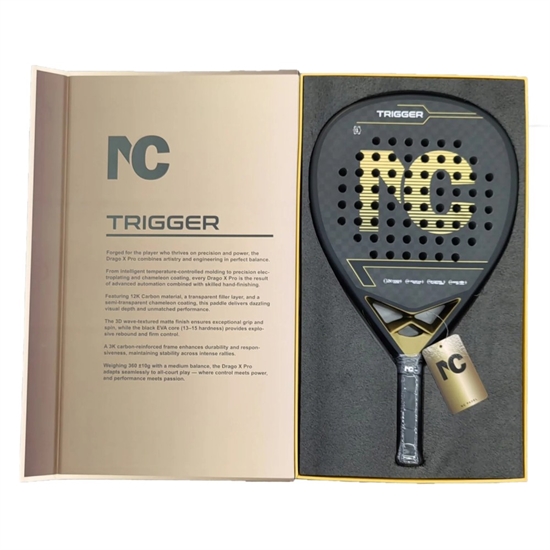Tennis Technology MC TRIGGER Ракетка для падела Черный/Желтый - фото 335416