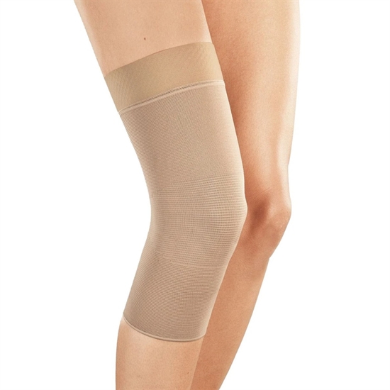 Medi ELASTIC KNEE SUPPORTS Бандаж коленный с силиконовым ободком Бежевый - фото 336927