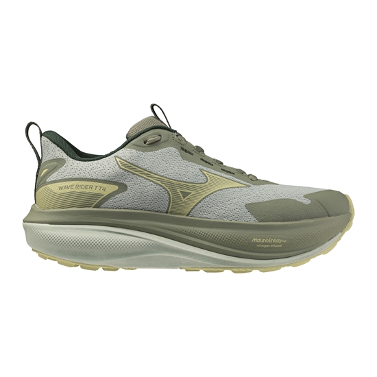 Mizuno WAVE RIDER TT 4 (W) Кроссовки беговые женские Зеленый - фото 337138