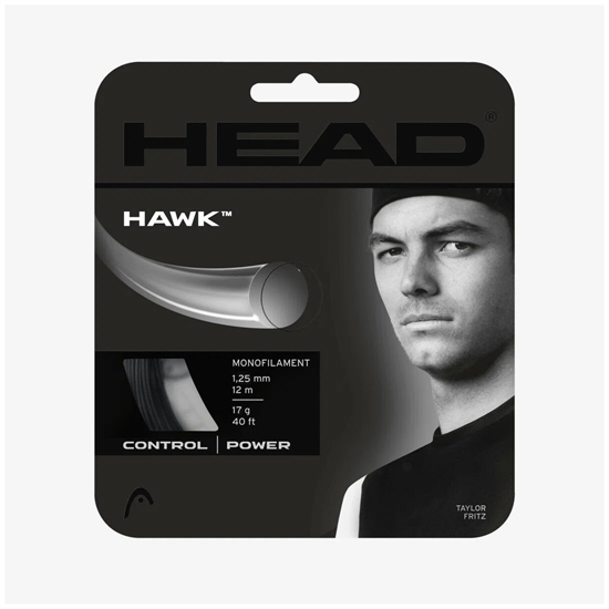 Head HAWK Теннисная струна 12м Серый - фото 338028