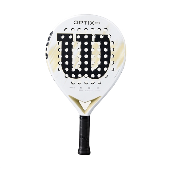 Wilson OPTIX V2 LITE WH Ракетка для падела - фото 338620