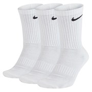 Nike EVERYDAY CUSHION CREW Носки беговые (3 пары) Белый/Черный