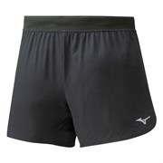 Mizuno ER 4.5 2IN1 SHORT (W) Шорты беговые женские Черный/Белый Mizuno ER 4.5 2IN1 SHORT (W) Шорты беговые женские Черный/Белый