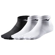 Mizuno TRAINING MID 3P Носки низкие Черный/Белый/Белый Mizuno TRAINING MID 3P Носки низкие Черный/Белый/Белый