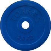 Torres 2,5 кг Диск обрезиненный