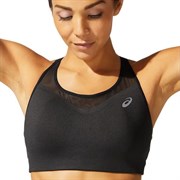 Asics CORE RUN BRA (W) Топ беговой женский Черный/Серый Asics CORE RUN BRA (W) Топ беговой женский Черный/Серый