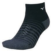 Mizuno SONIC SHORT SOCKS Носки низкие Черный/Серый Mizuno SONIC SHORT SOCKS Носки низкие Черный/Серый